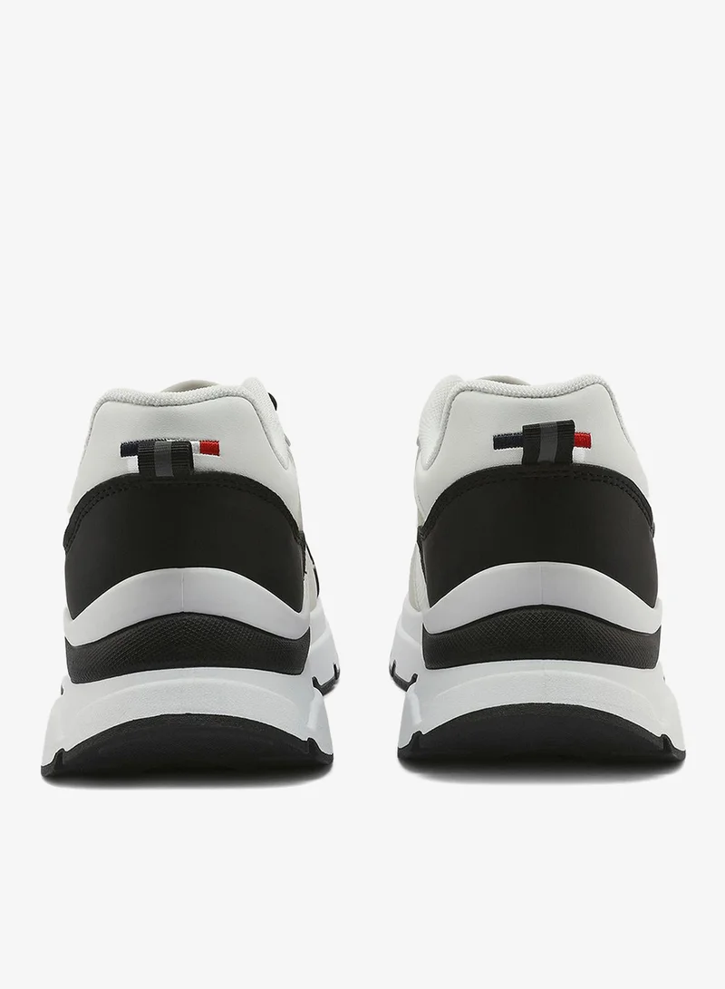 U.S. Polo Assn. white Women's White and Black Sneakers - Bold Rugged Style with Durable Sole for Outdoor Wear for Women | Best Price UAE